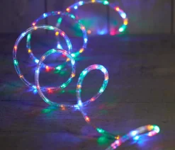 CBD Lichtslangen^Rope Light 216L/9M Led Aanloopsnoer 1,5M Zwart- Bi-Bui - 230V Rope Lights