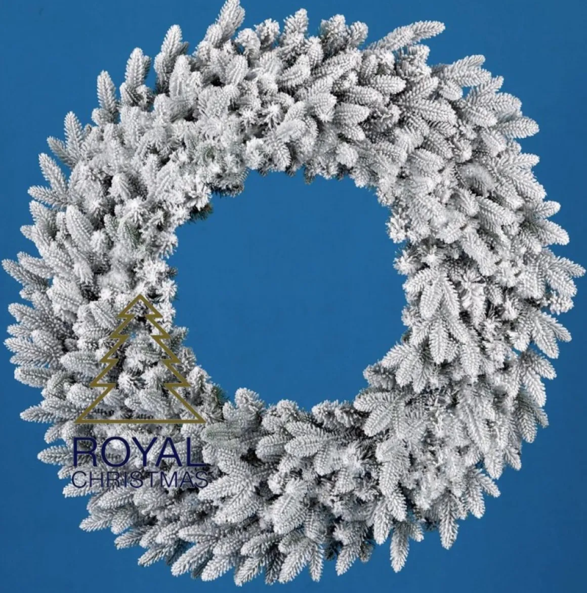 Royal Christmas Deluxe Kerstkrans Met Sneeuw - 75Cm Shop