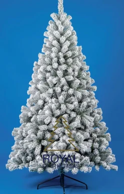 Royal Christmas Kunstkerstbomen^ - Flock Kunstkerstboom Promo - 210 Cm - Besneeuwd