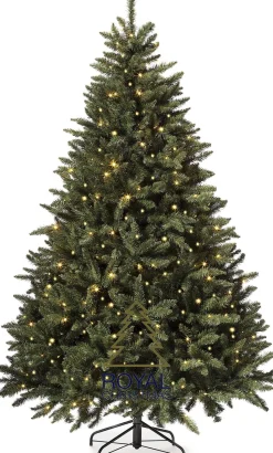 Royal Christmas Kunstkerstbomen^ Kunstkerstboom Washington 210 Cm Met Led-Verlichting
