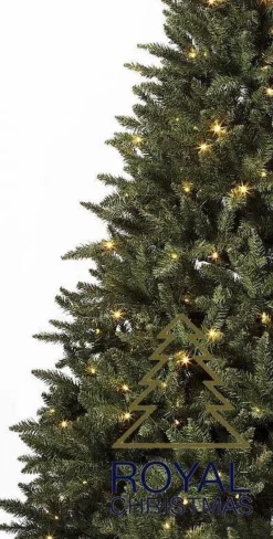Royal Christmas Kunstkerstbomen^ Kunstkerstboom Washington 210 Cm Met Led-Verlichting