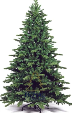 Royal Christmas Kunstkerstbomen^ - Kunstkerstboom - Spitsbergen Premium Pe/Pvc 2480 Takken Groen 270 Cm