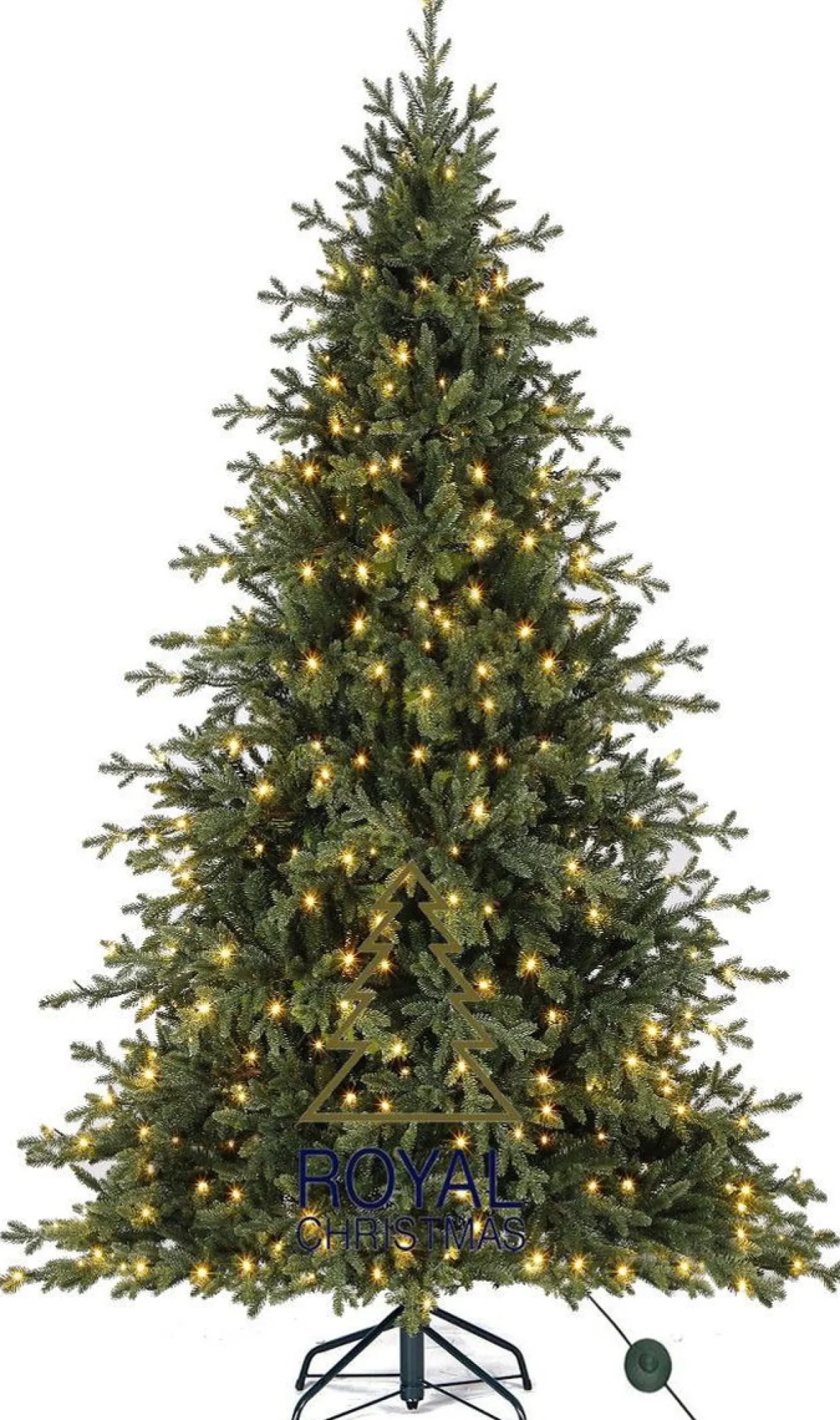 Royal Christmas Kunstkerstbomen^ - Kunstkerstboom - Norway Spruce Pe/Pvc - 450 Led Lampjes - Fbu - 210 Cm
