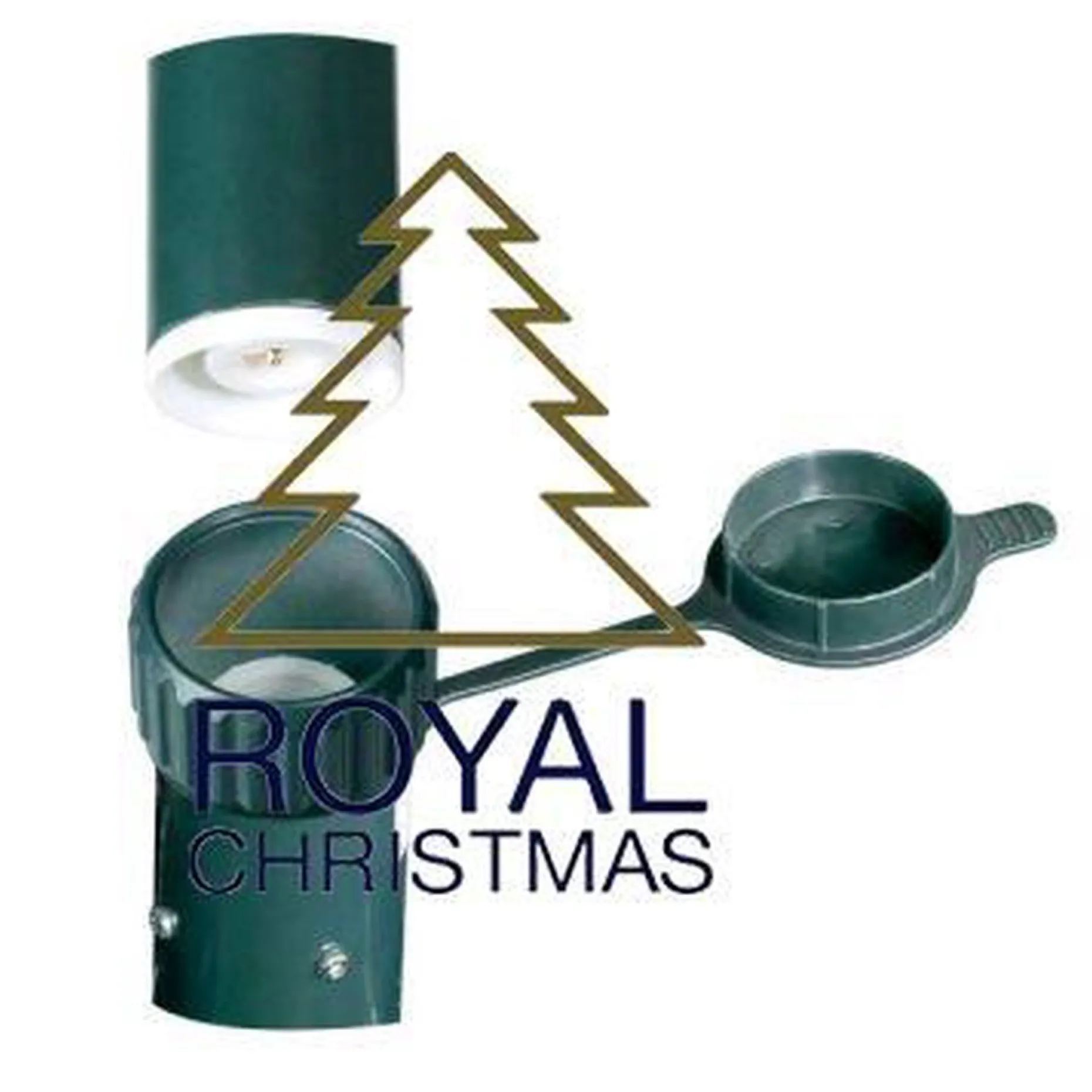 Royal Christmas Kunstkerstbomen^ - Kunstkerstboom - Hawaii Abies Nordmann Deluxe 100% Pe - Met 700 Warm Led Lampjes - Snelle Opbouw - Hoogte 240 Cm
