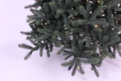 Royal Christmas Kunstkerstbomen^ - Kunstkerstboom - Hawaii Abies Nordmann Deluxe 100% Pe - Met 700 Warm Led Lampjes - Snelle Opbouw - Hoogte 240 Cm