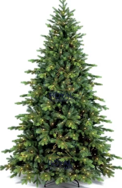 Royal Christmas Kunstkerstbomen^ Kunstkerstboom Visby 180 Cm | Inclusief Led-Verlichting