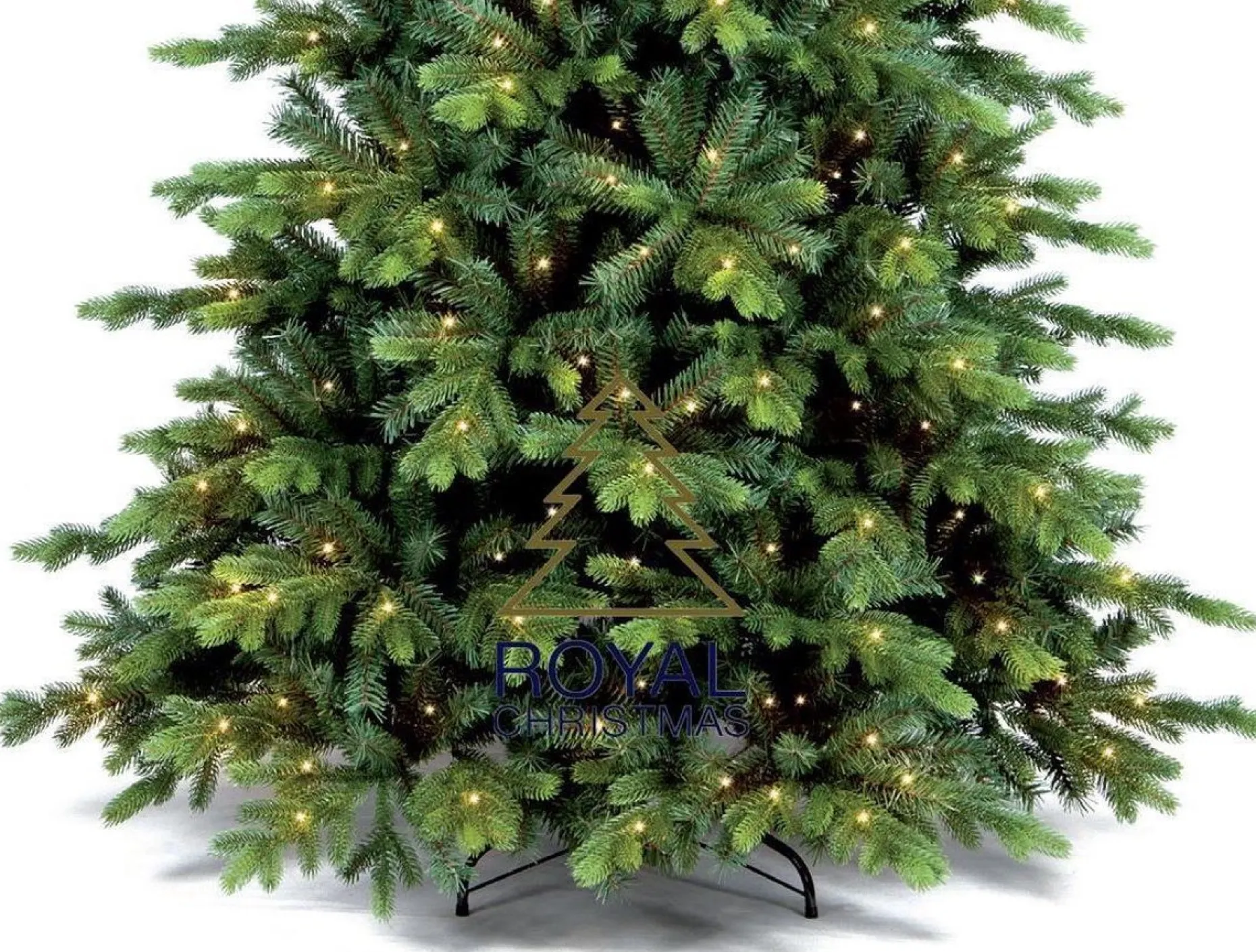 Royal Christmas Kunstkerstbomen^ Kunstkerstboom Visby 180 Cm | Inclusief Led-Verlichting
