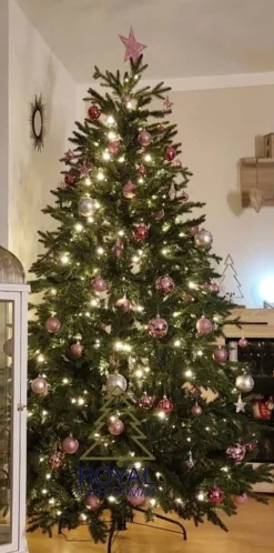Royal Christmas Kunstkerstbomen^ Kunstkerstboom Visby 180 Cm | Inclusief Led-Verlichting