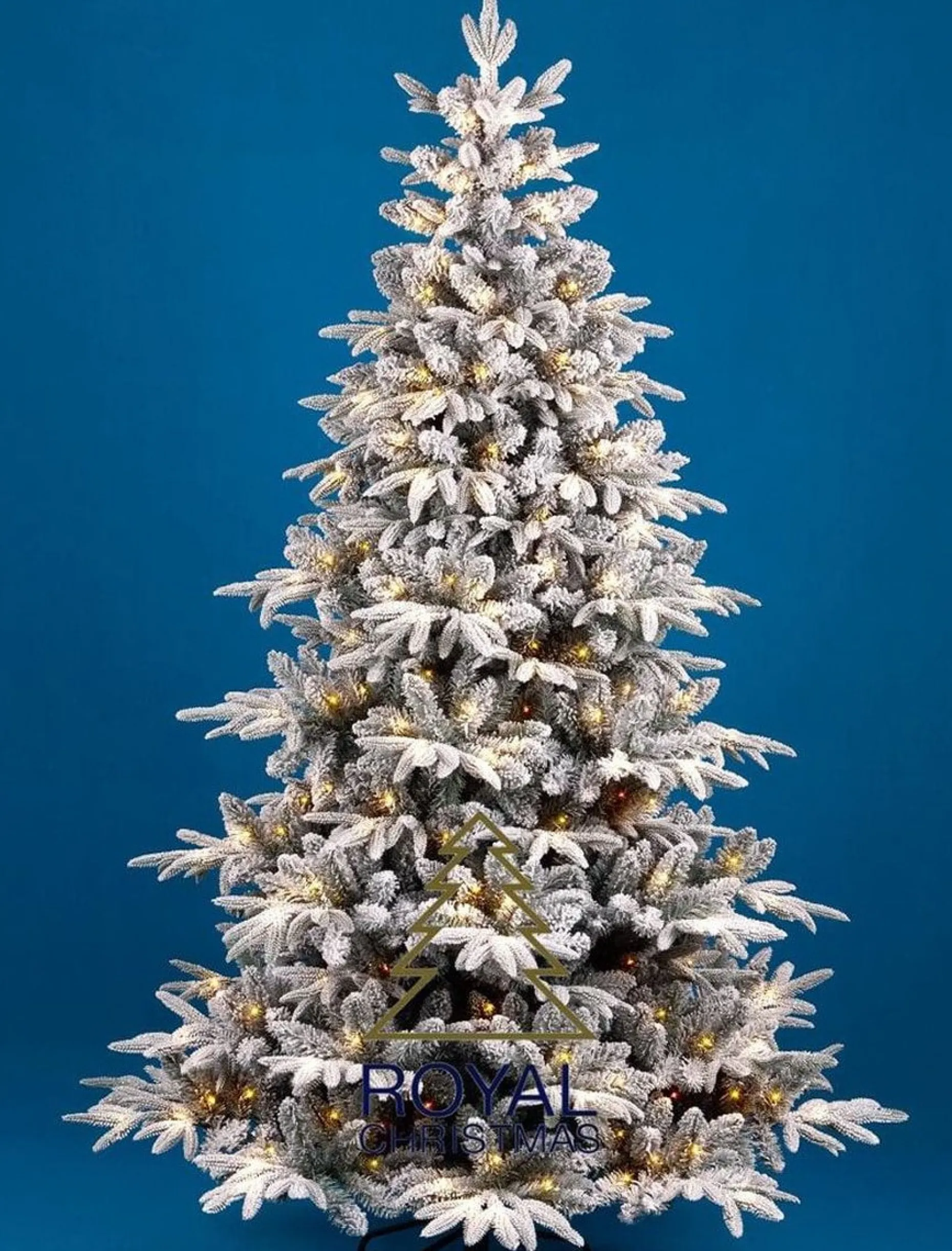 Royal Christmas Kunstkerstbomen^ - Kunstkerstboom - Gillam Pe / Pvc Sneeuw Smart - 350 Led Lampjes - 210 Cm - 1303 Takken