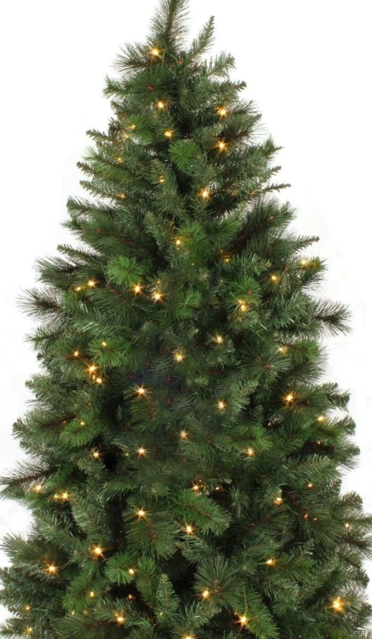 Royal Christmas Kunstkerstbomen^ Kunstkerstboom Montana Slim 225 Cm | Slank Model Met Led-Verlichting