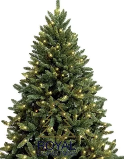 Royal Christmas Kunstkerstbomen^ - Kunstkerstboom - Washington Deluxe Led - 240Cm - Snelle Opbouw - 630 Led Lampjes