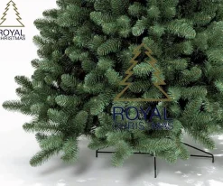 Royal Christmas Kunstkerstbomen^ - Kunstkerstboom - Oregon Deluxe Pvc - 210Cm - 1090 Takken - Groen