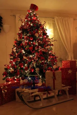 Royal Christmas Kunstkerstbomen^ - Kunstkerstboom - Oregon Deluxe Pvc - 210Cm - 1090 Takken - Groen