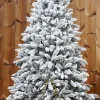 Royal Christmas Kunstkerstbomen^ - Sneeuw Kunstkerstboom - Pvc Flock Tree Deluxe - Frosted Pine - 210 Cm