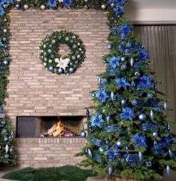 Royal Christmas - 5X Kerstguirlandes Pvc 540 Cm - 70 Led Lampjes - Extra Vol 400 Takken Discount