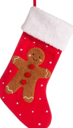 Sass u0026 Belle Schattige Christmas Stocking Met Peperkoek Mannetje Van Sass & Belle Shop