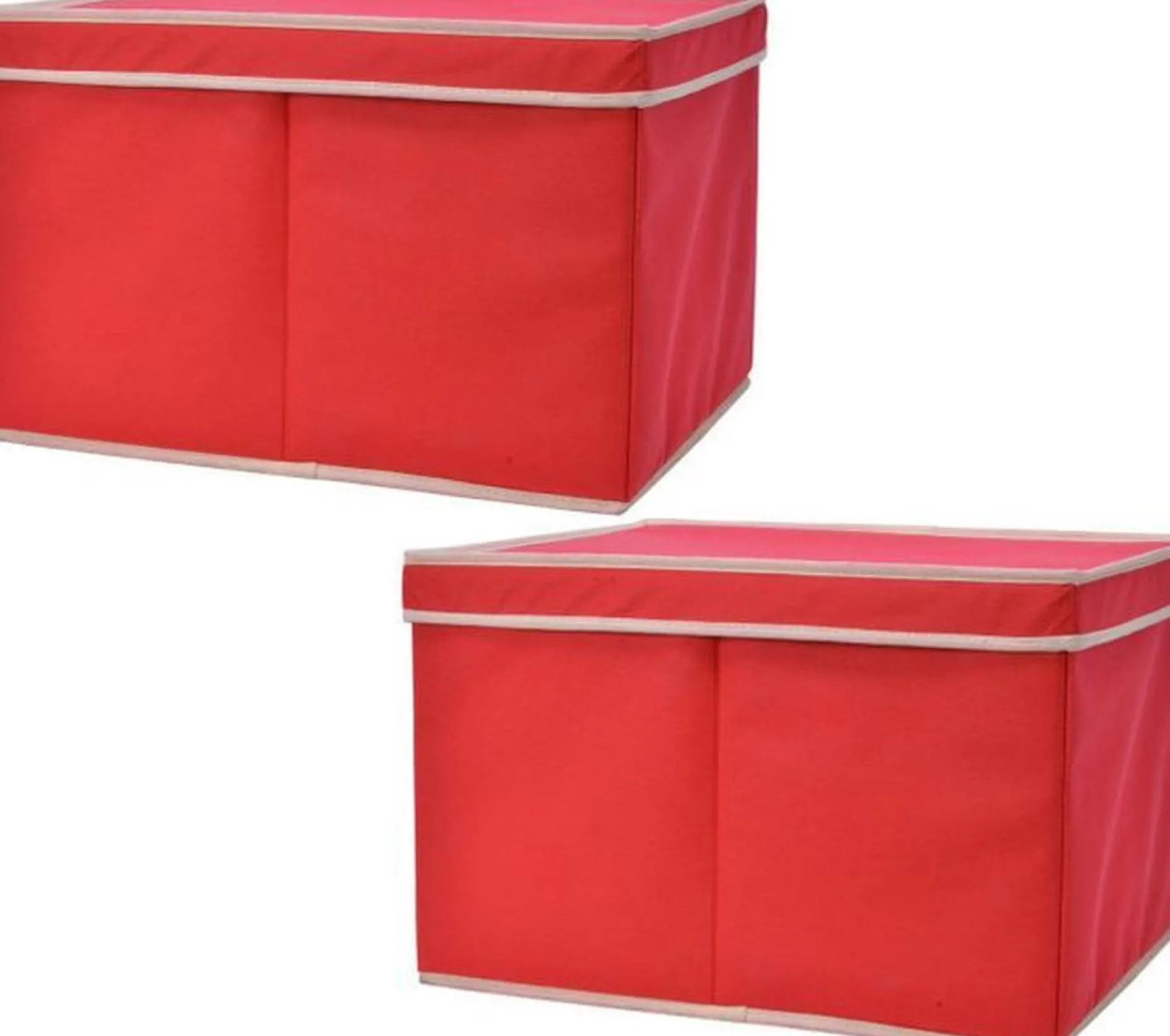 Decoris Kerstspullen Opbergers^Set Van 2X Stuks Kerstballen Opruimen Opbergdozen Voor 24 Kerstballen Van 8 Cm - Kerstballen Opruimen/Opbergen