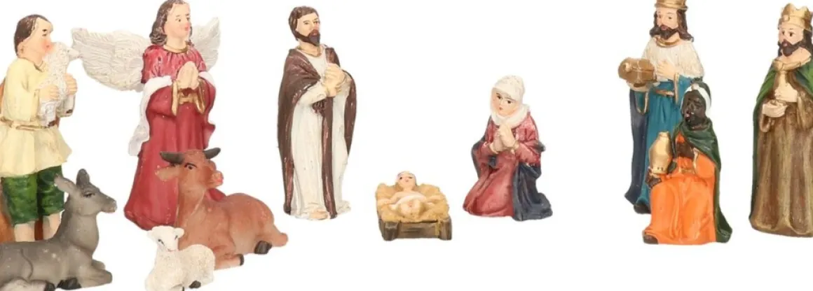 Feeric lights u0026 Christmas Set Van 11X Stuks Kerststal Beelden/Kerstbeelden - Religieuze Beelden/Kerststallenfiguren Best