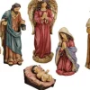 G. Wurm Set Van 8X Stuks Kerststal Beelden/Kerstbeelden 5 Tot 16 Cm Clearance
