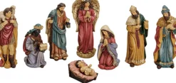 G. Wurm Set Van 8X Stuks Kerststal Beelden/Kerstbeelden 5 Tot 16 Cm Clearance
