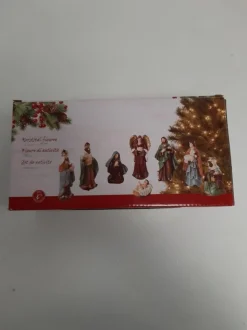 Decoris Set Van 8X Stuks Kerststal Beelden/Kerstbeelden 6 X 3 X 12,5 Cm Sale