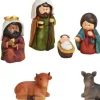 G. Wurm Set Van 9X Stuks Kinder Kerststal Beelden/Kerstbeelden 3 Tot 9 Cm Online