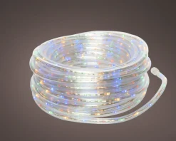 Merkloos Lichtslangen^Set Van 2X Stuks Lichtslang/Slangverlichting Gekleurd 9 Meter Met Twinkel Effect 567 Lampjes - Feestverlichting/Kerstverlichting