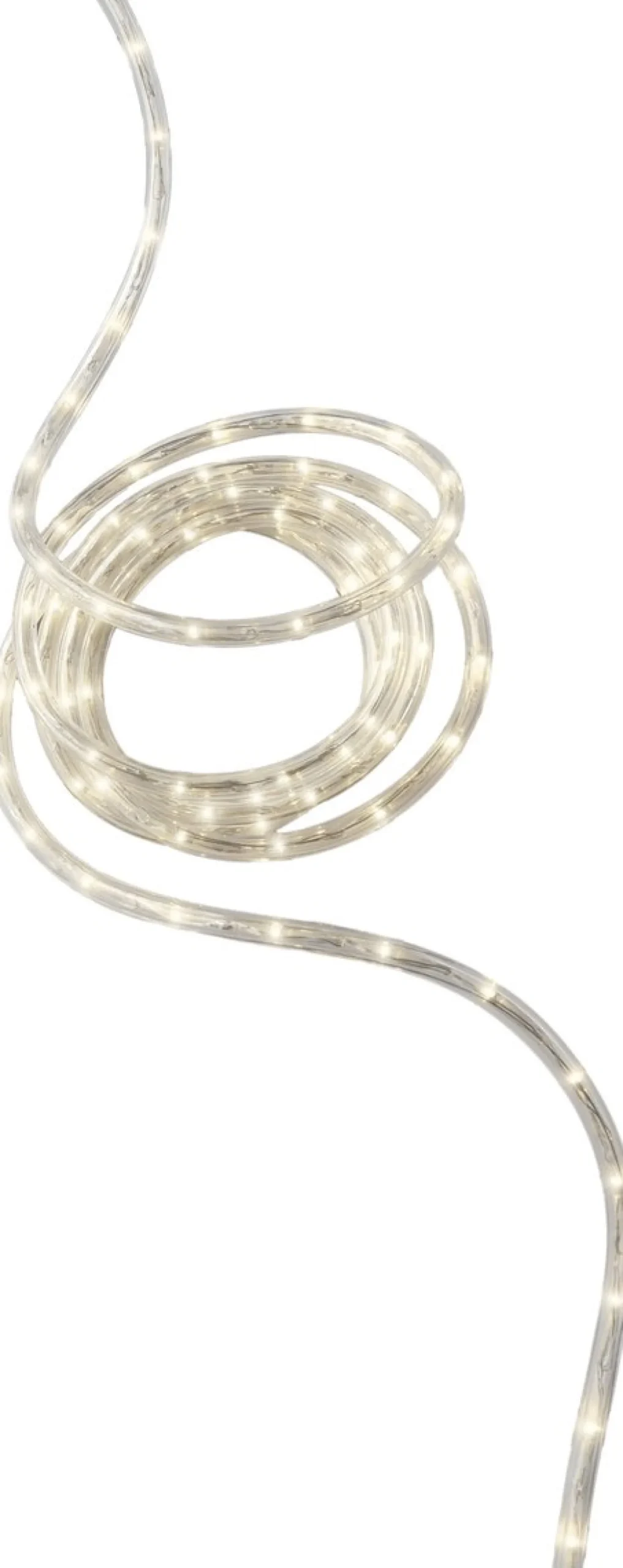 Merkloos Lichtslangen^Set Van 2X Stuks Lichtslang/Slangverlichting Warm Wit 9 Meter Met Twinkel Effect 216 Lampjes - Feestverlichting/Kerstverlichting