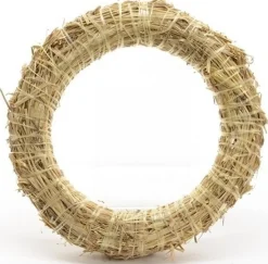 Merkloos Set Van 5X Stuks Stro Kerstkransen Om Te Decoreren 40 Cm - Kerst Deurkransen Best Sale