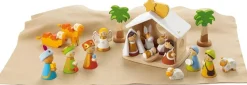 Sevi Kerststal Hout 21-Delig New