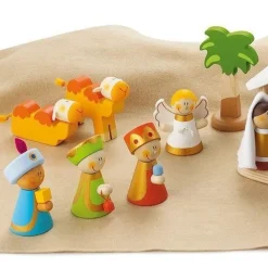 Sevi Kerststal Hout 21-Delig New