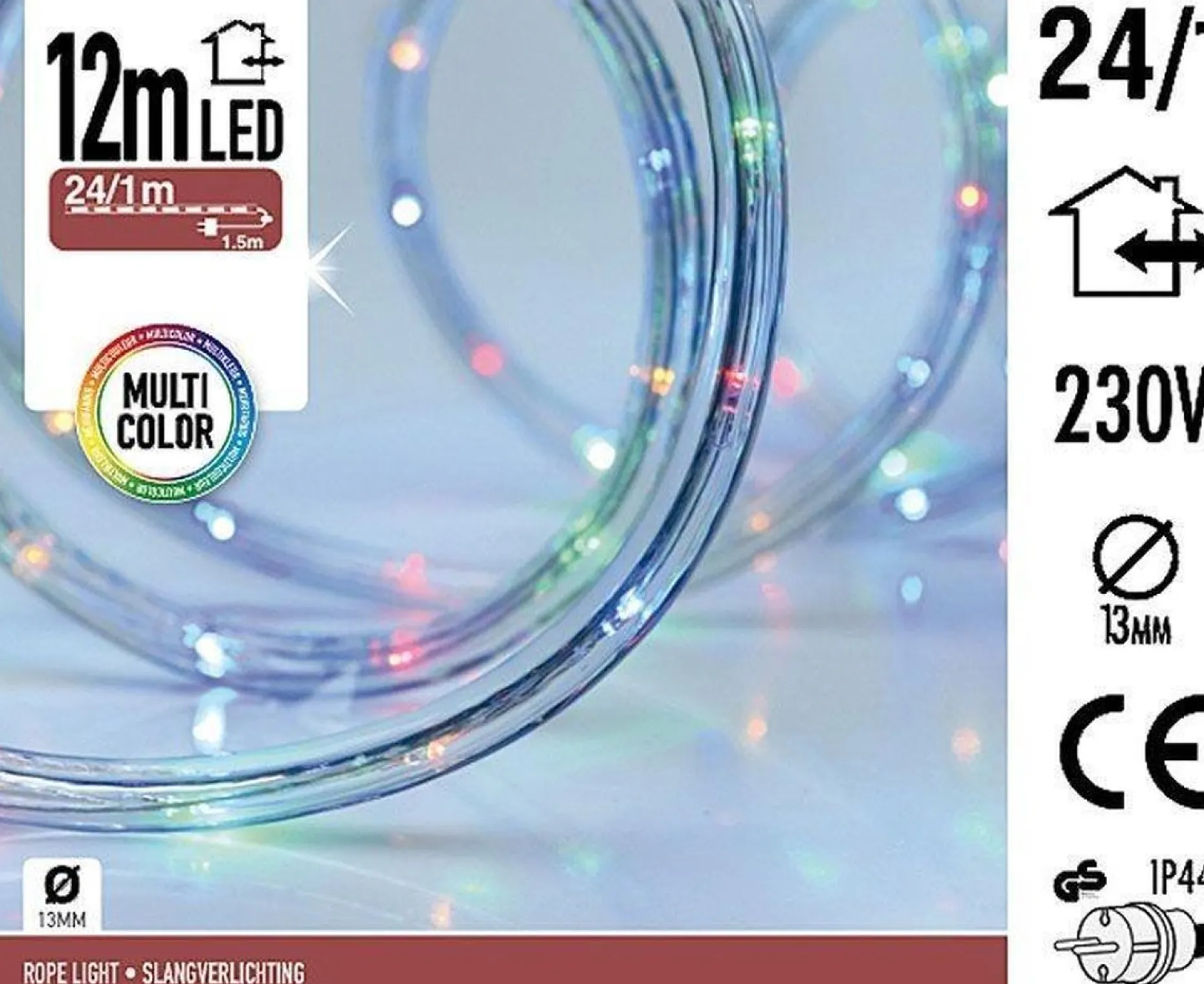 DecorativeLIghting Lichtslangen^Slangverlichting Led 12M Multi