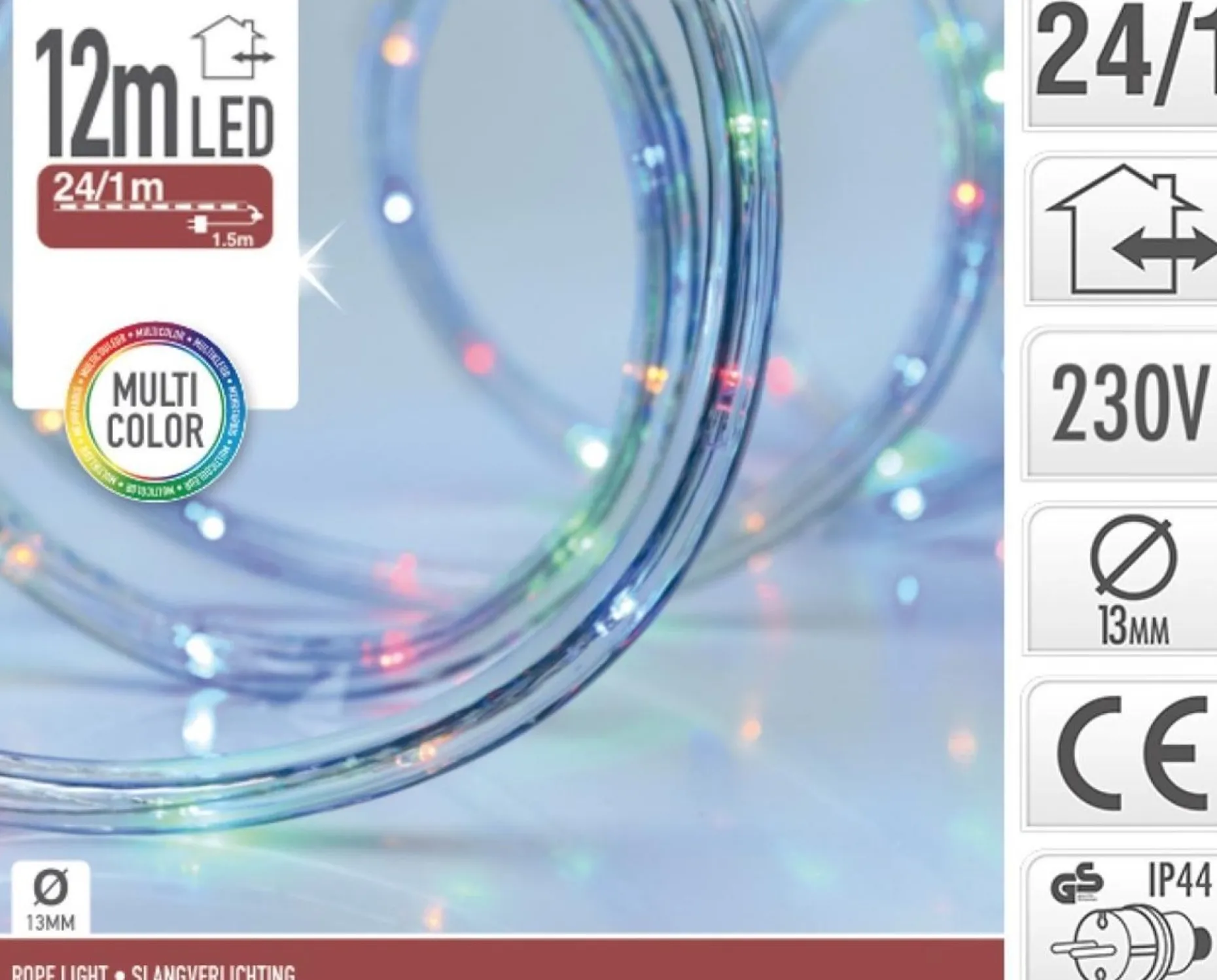 DecorativeLIghting Lichtslangen^Slangverlichting Led 12M Multi