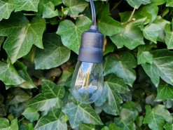 Merkloos Lichtslangen^Smart Terrasverlichting 15 Meter - Slimme Terrasverlichting Slinger 15 Meter - Onbreekbare Lampen - App Mobiel Bestuurbaar - Voice Control - Automatisering