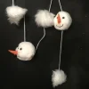 Christmas House Sneeuwman Guirlande Slinger 1.4Cm Met Sneeuwvlokken En Sneeuwmannen Online