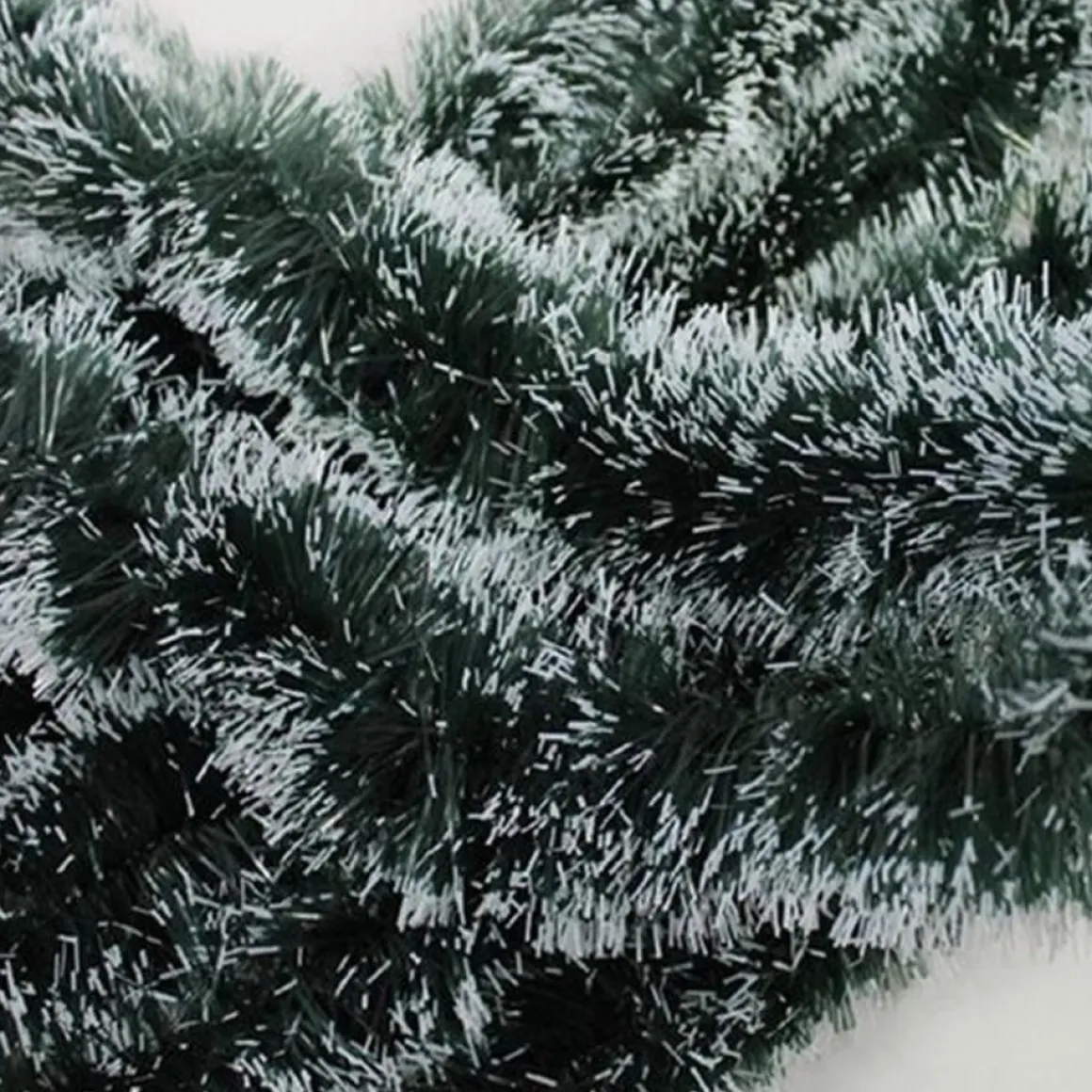 ARO houseware Snowflake Guirlande Bundel - 270X9Cm - 10 Stuks - Groen/Wit Cheap