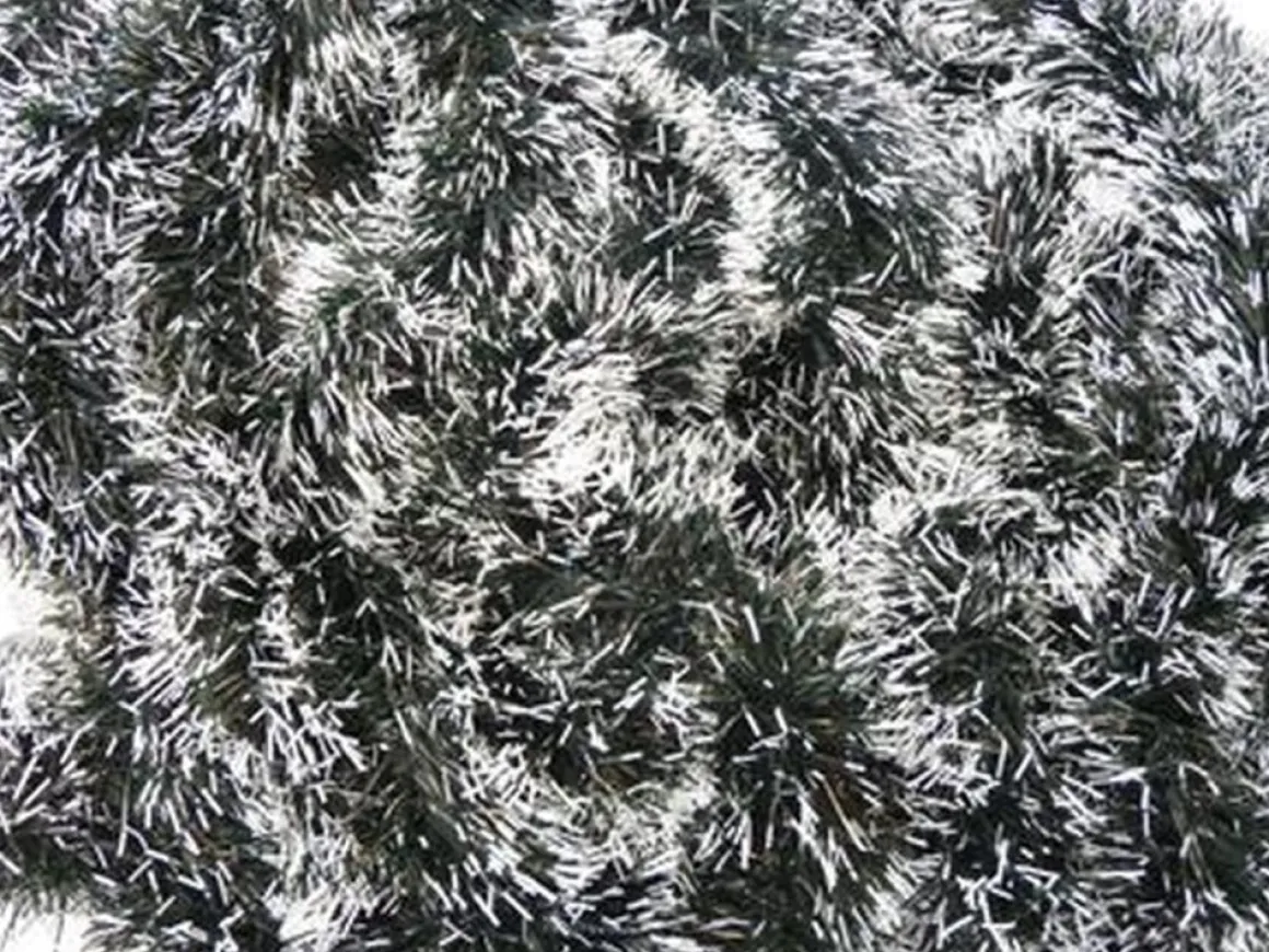 ARO houseware Snowflake Guirlande Bundel - 270X9Cm - 10 Stuks - Groen/Wit Cheap