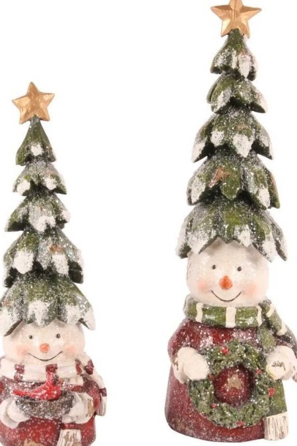 Baroque Collection Snowman Christmas Tree 28 Cm Sale