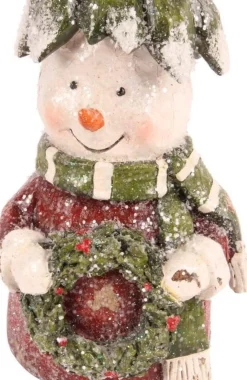 Baroque Collection Snowman Christmas Tree 28 Cm Sale