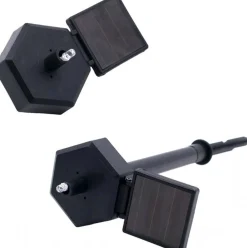 ABC-Led Verlichte Kerstfiguren^Solar Led Uiltje Wit - Neutraal Wit - Met Schemersensor En Prikpen