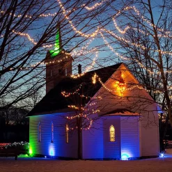 Rextech Kerstlichtsnoeren^Solar Tuinverlichting Lichtsnoer Holly - 200 Leds - Warm Wit Licht - Op Zonne-Energie