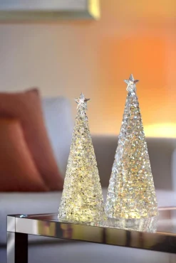 Sompex Verlichte Kerstfiguren^ - Tafellamp - Glamor - Kerstboom - 33Cm