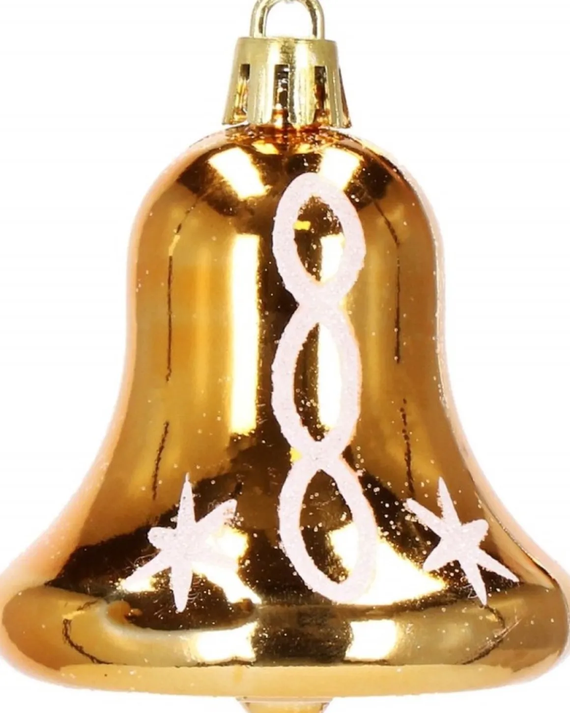 springos Kerstballen | Kerstversiering | Onbreekbaar | 153 Stuks | Goud/Wit Fashion