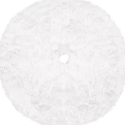 springos Kerstboomstandaarden^ Kerstboomrok | Kerstboomkleed | Kerstboomversiering | 85 Cm | Wit