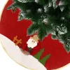 springos Kerstboomstandaarden^ Kerstboomrok | Kerstboomkleed | Kerstboomversiering | 57 Cm | Rood