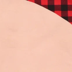 springos Kerstboomstandaarden^ Kerstboomrok | Kerstboomkleed | Kerstboomversiering | 91 Cm | Rood/Zwart/Geruit