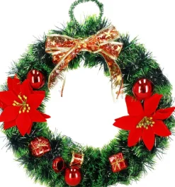 springos Kerstkrans - Kerst Decoratie - 35 Cm Clearance