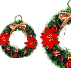 springos Kerstkrans - Kerst Decoratie - 35 Cm Clearance