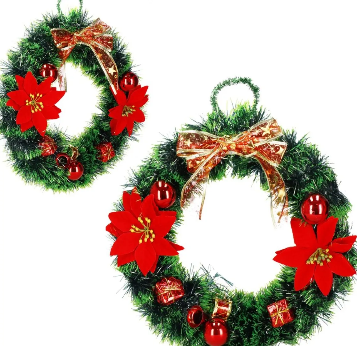 springos Kerstkrans - Kerst Decoratie - 35 Cm Clearance