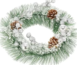 springos Kerstkrans - Kerst Decoratie - 24 Cm Flash Sale